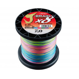 DAIWA J-BRAID GRAND X8 MULTI-COLOR 1500m