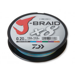 DAIWA J-BRAID GRAND X8 MULTI-COLOR 150m