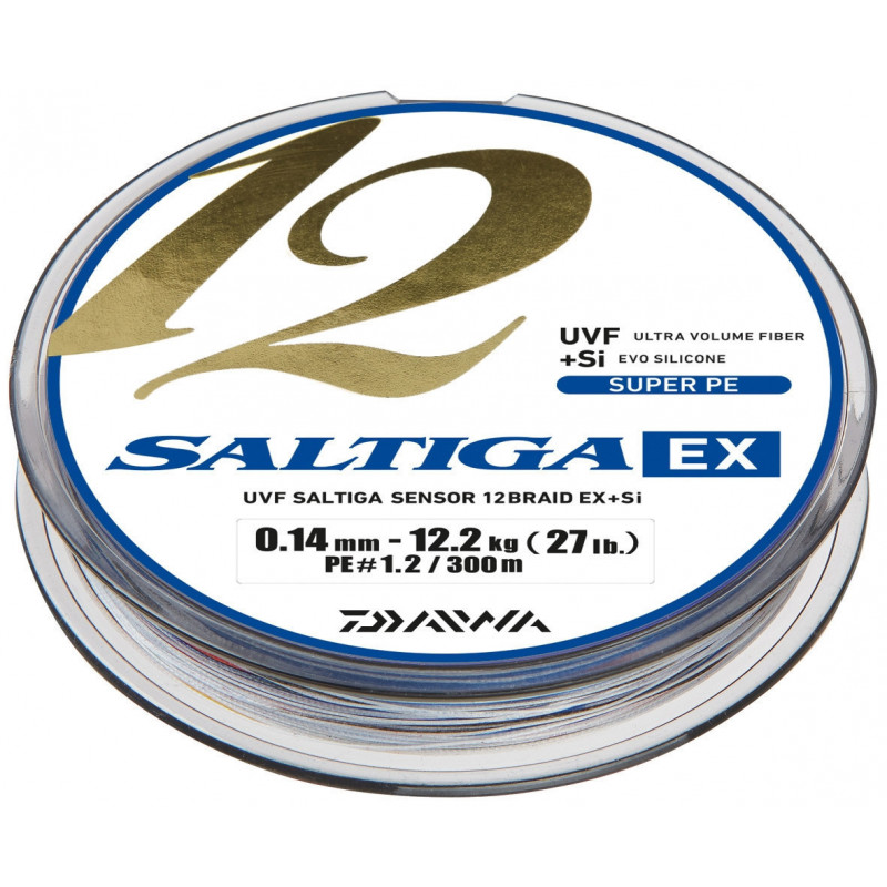 DAIWA SALTIGA 12 BRAID EX+SI 600m