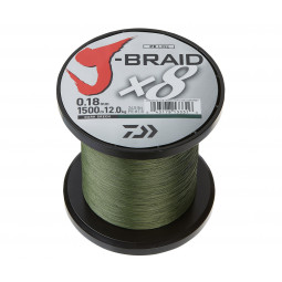 DAIWA J-BRAID X8 ZELENÁ 3000m