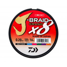 DAIWA J-BRAID GRAND X8 MULTI-COLOR 300m