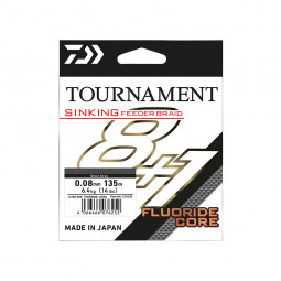 DAIWA TOURNAMENT SINKING 8+1 FEEDER BRAID