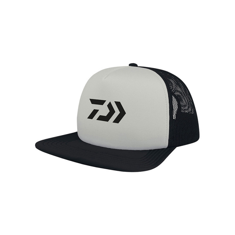 DAIWA D-VEC CAP WHITE/BLACK